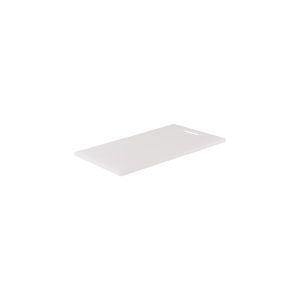 Cutting Board Polyethylene White with Handle 355x205x12mm