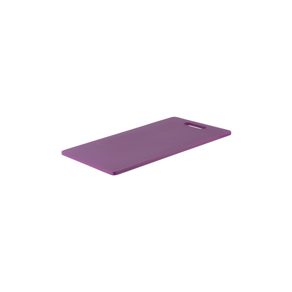 Cutting Board Polyethylene Purple with Handle 400x250x12mm