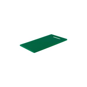 Cutting Board Polyethylene Green with Handle 400x250x13mm