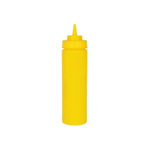 Squeeze Bottle Wide Mouth Yellow 720ml