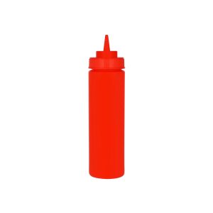 Squeeze Bottle Wide Mouth Red 720ml