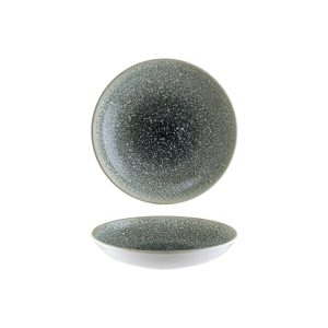 Thar Black Round Flared Bowl 230x45mm / 1000ml