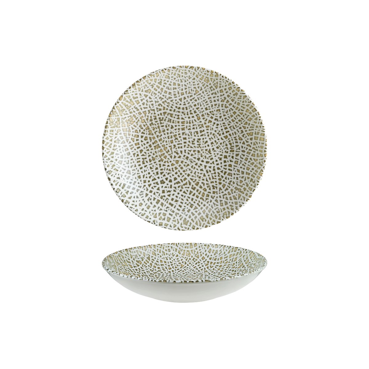 Lapya Wood Round Flared Bowl 230x45mm / 1000ml