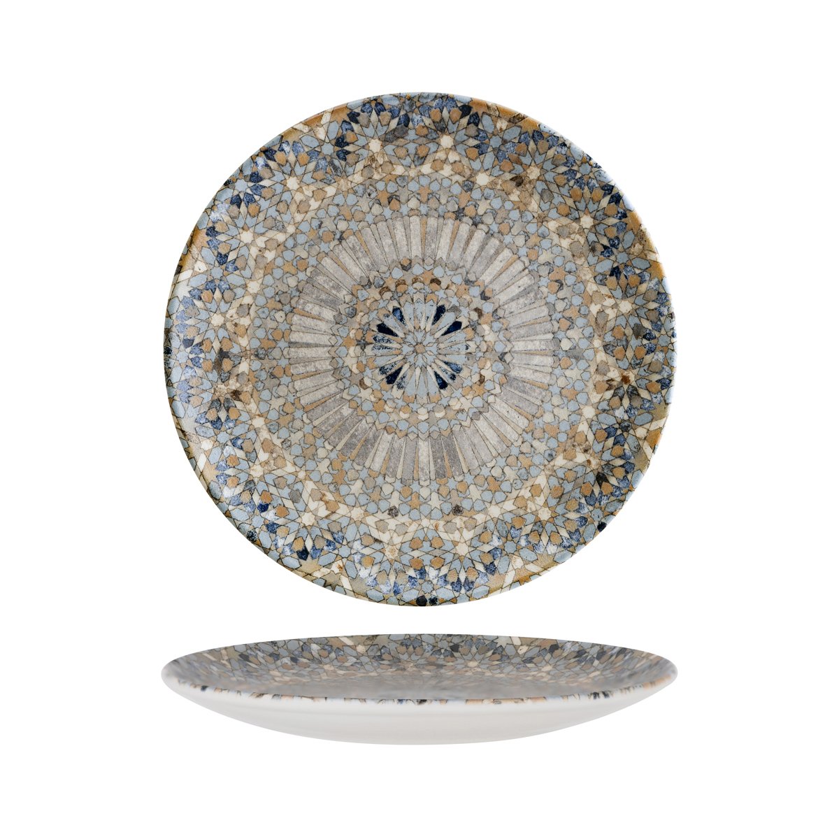Luca Mosaic Round Coupe Plate 270mm