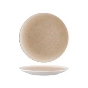 Luca Salmon Round Coupe Plate 270mm