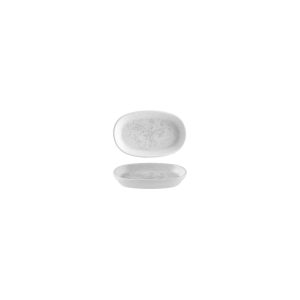 Lunar White Oval Dish 100x65x22mm