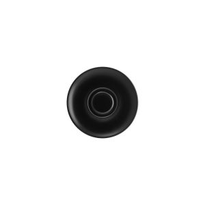 Notte Black ConsommÃ© Saucer 190x20mm