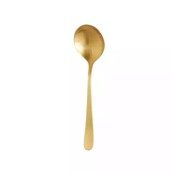 Trenton Miami Gold Soup Spoon