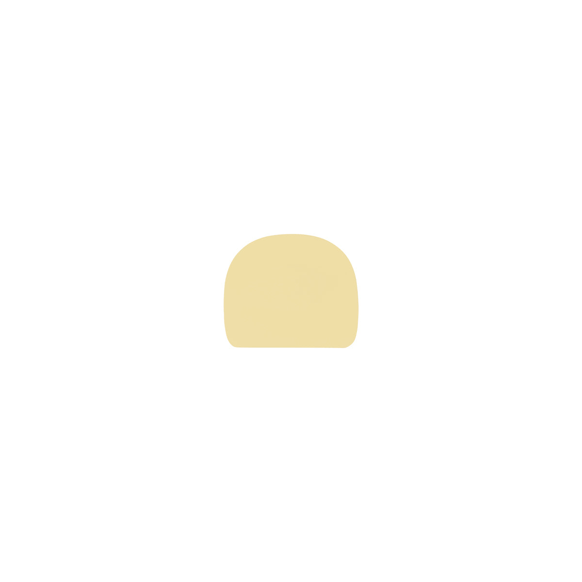 Dough Scraper Rounded 115x95mm