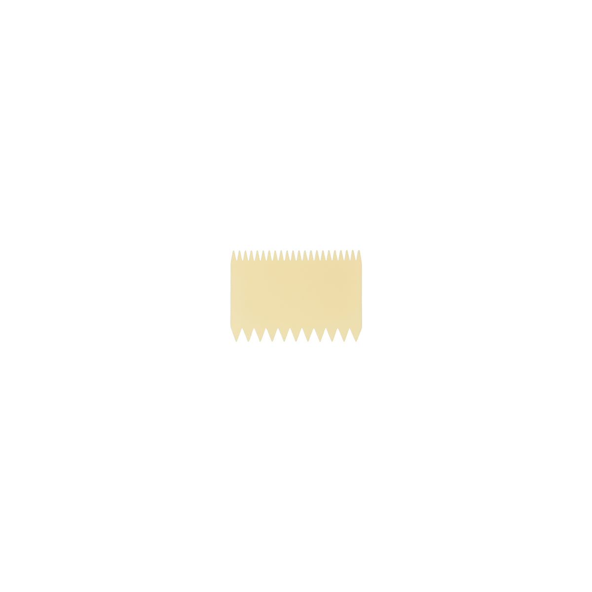 Scraper Comb Double Side 110x75mm