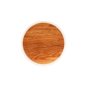 Zicco Melamine Contempo Oak Round Tray 354x15mm