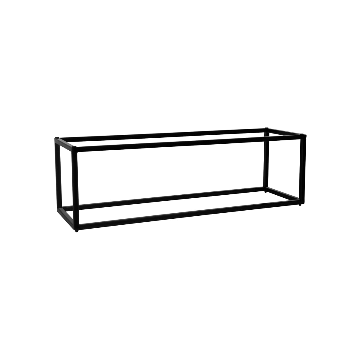 Zicco Form Metal Black Stand Gastronorm 2/4 Size 530x162x160mm