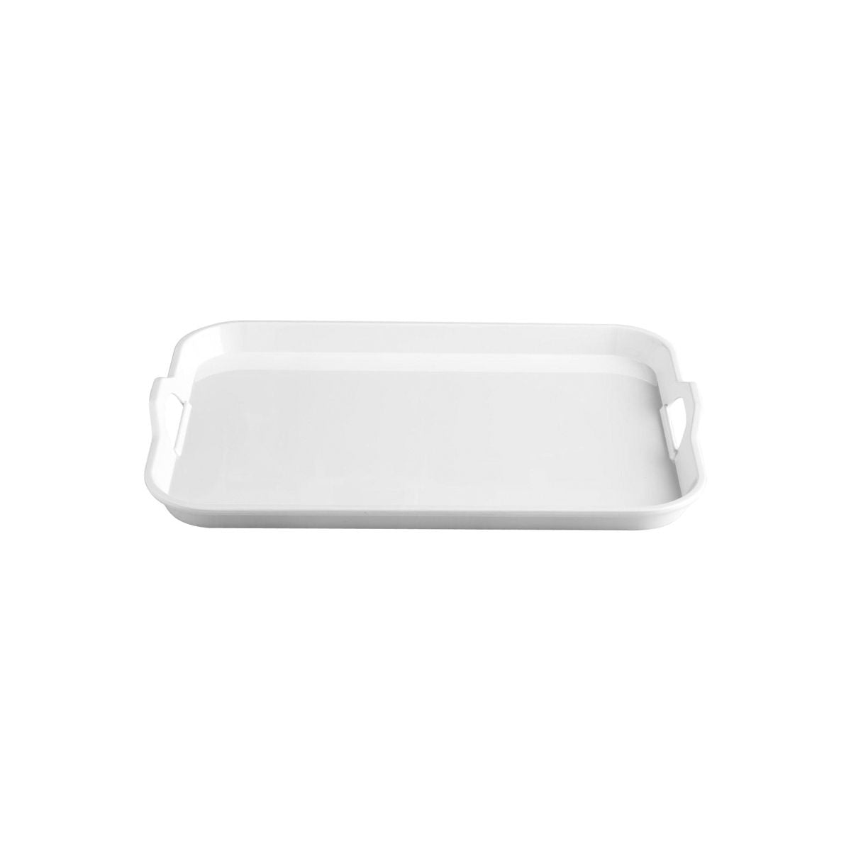 White Serving Tray with 2 Handles 440x320mm