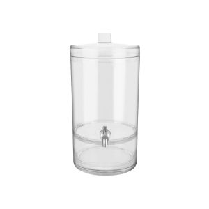 Round Juice Dispenser Polycarbonate 247x206x409mm / 6.4Lt