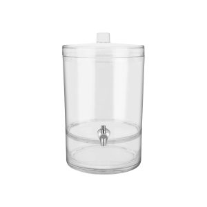 Round Juice Dispenser Polycarbonate 297x253x413mm / 8.9Lt