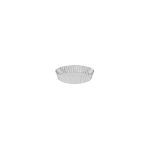 Cake Pan Round Fluted Loose Base 180x40mm