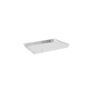 Quiche Pan Rectangular Fluted Loose Base 300x210x25mm