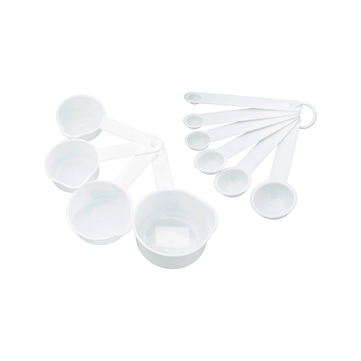 Measuring Spoon/Cup Plastic 10pc Set
