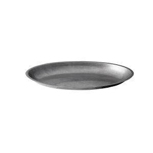 Moda Vintage Stainless Steel Oval Deep Tray
