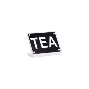 Buffet Sign Acrylic with Magnet Plate - Tea