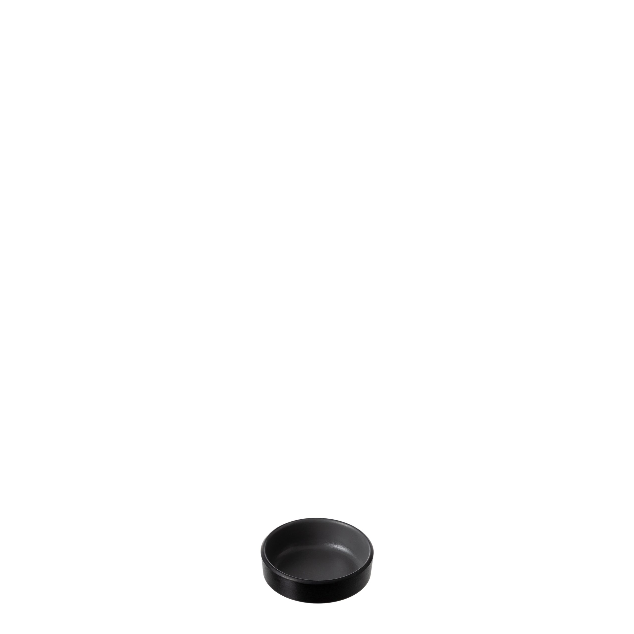 COU COU Dual Colour Grey & Black Sauce Dish