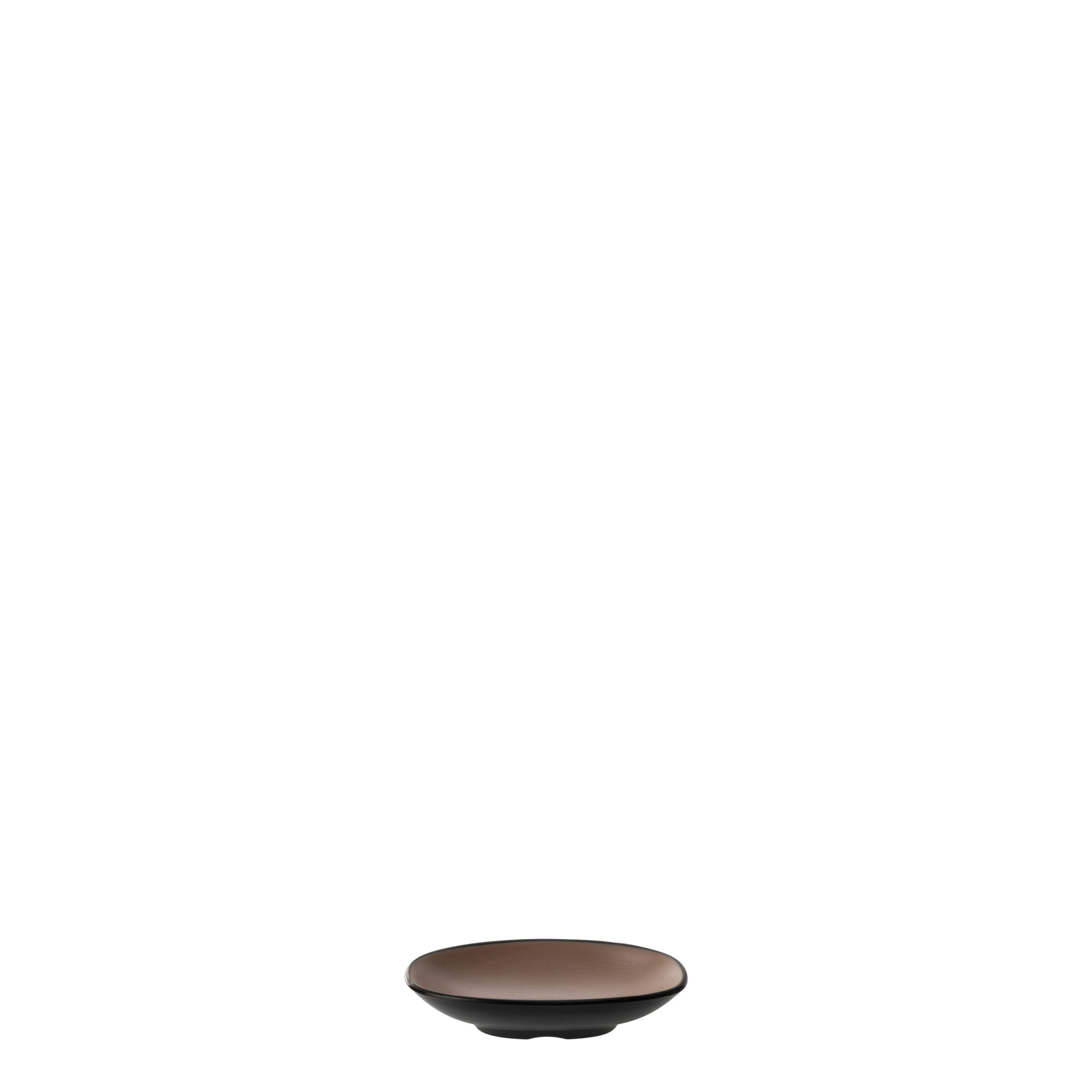 COU COU Dual Colour Beige & Black Oblong Plate