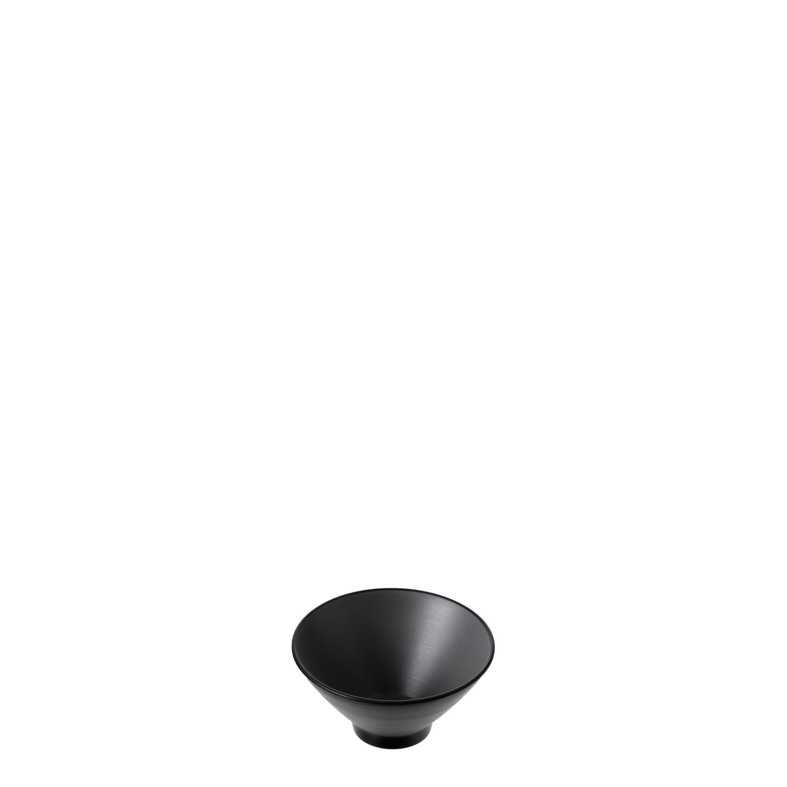 COU COU Dual Colour Grey & Black V-Shape Round Bowl