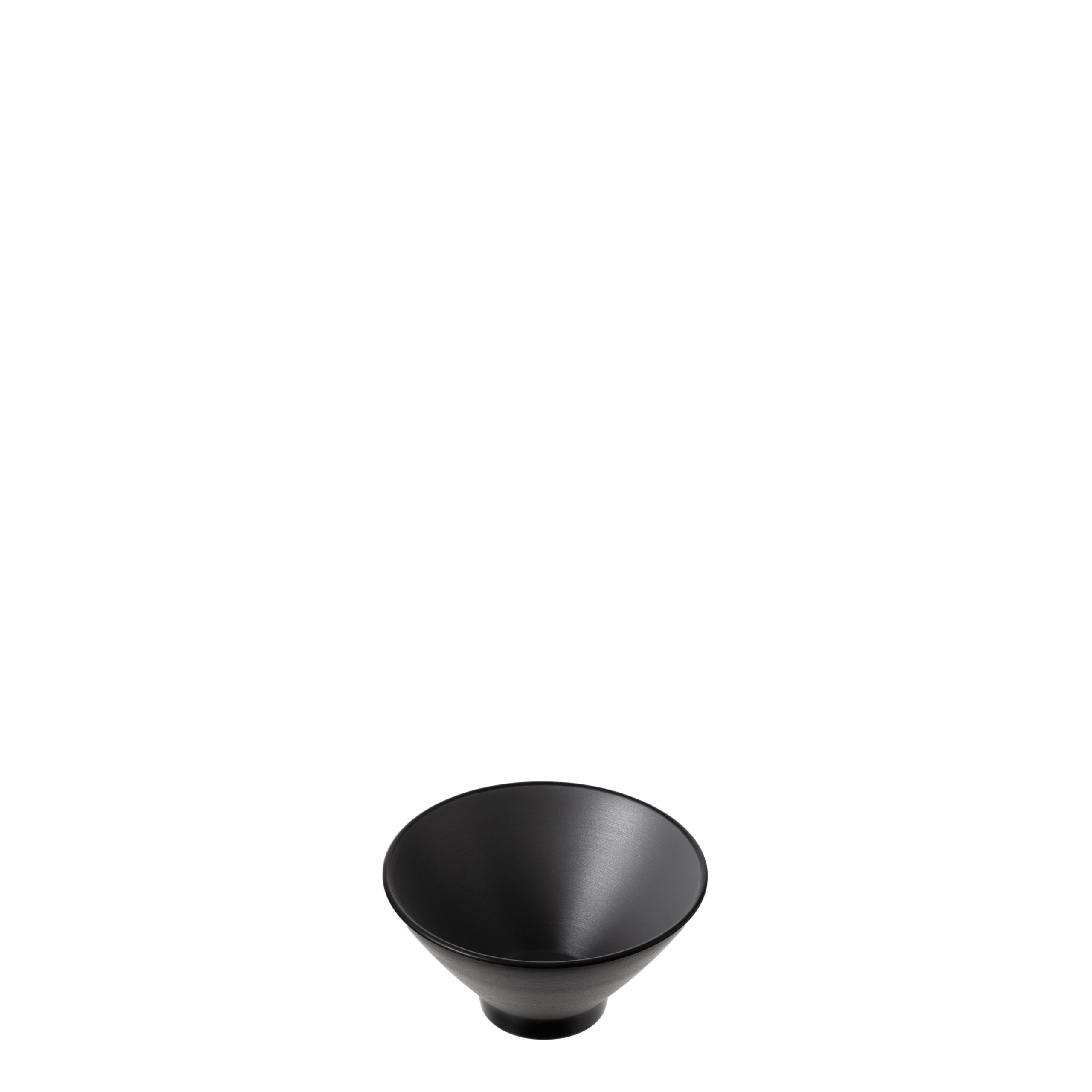 COU COU Dual Colour Grey & Black V-Shape Round Bowl