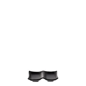 COU COU Matte Black Divided Dish