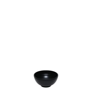 COU COU Matte Black Round Bowl
