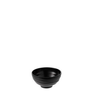 COU COU Matte Black Round Bowl