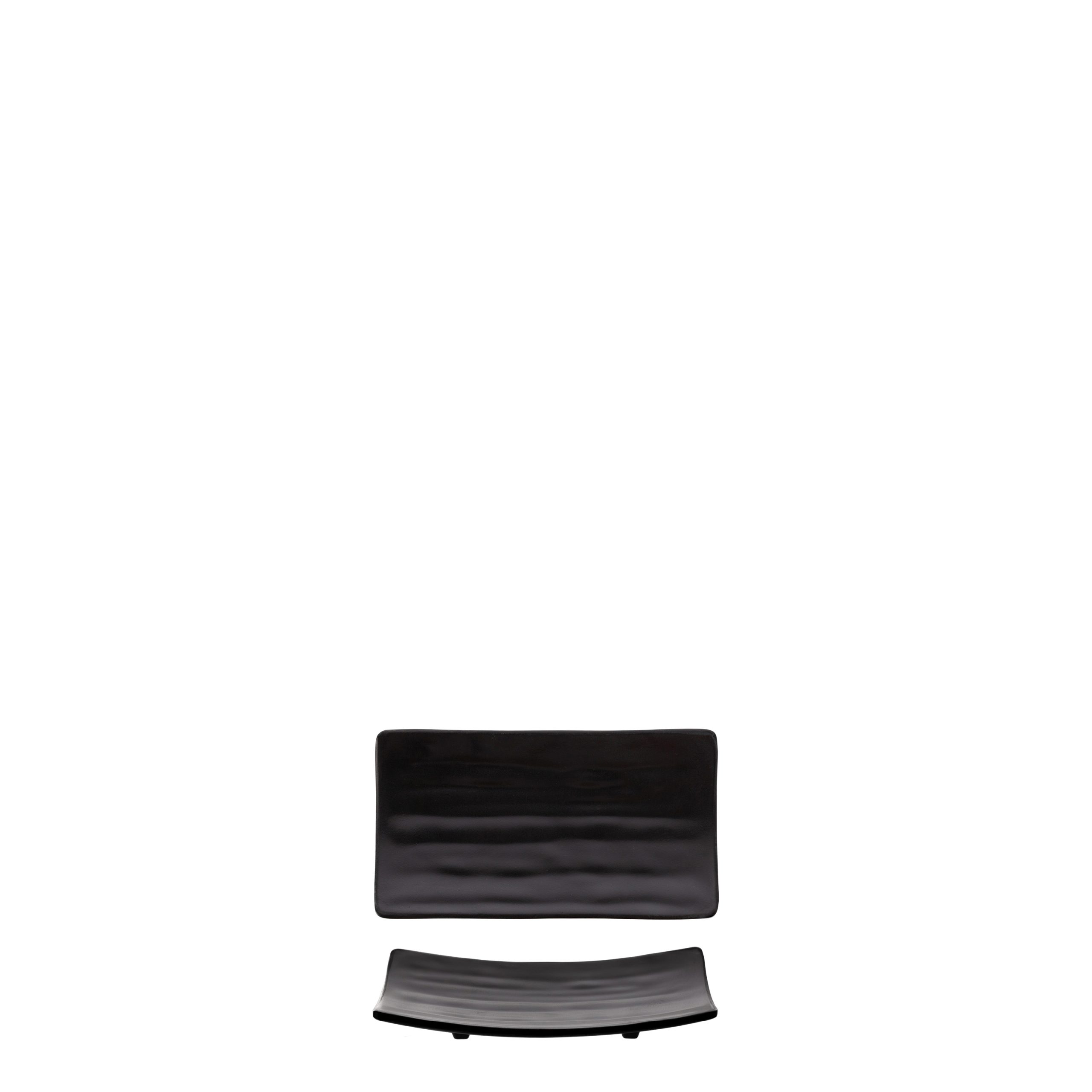 COU COU Matte Black Curved Platter