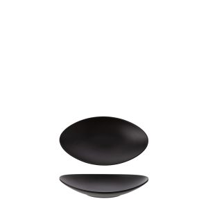 COU COU Matte Black Oval Plate