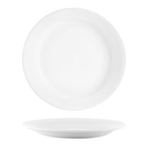 Vitroceram Round Plate Narrow Rim 257mm