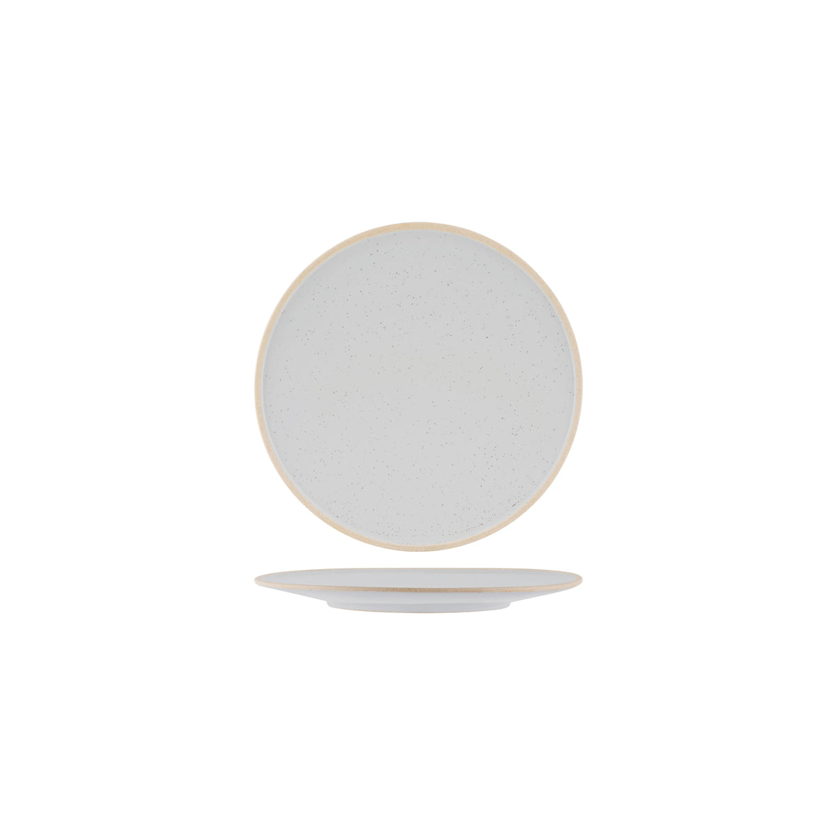 Soho Limestone Round Plate 210mm