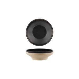 Soho Speckle Black Footed Bowl 156x52mm / 500ml