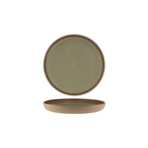 Soho Burnt Sienna Round Deep Coupe Plate 255mm