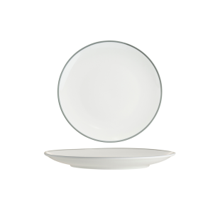 Core Round Coupe Plate Grey Rim 260mm