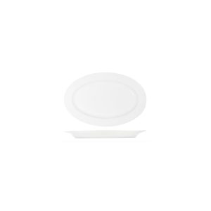 Core Oval Wide Rim Platter 200x140mm
