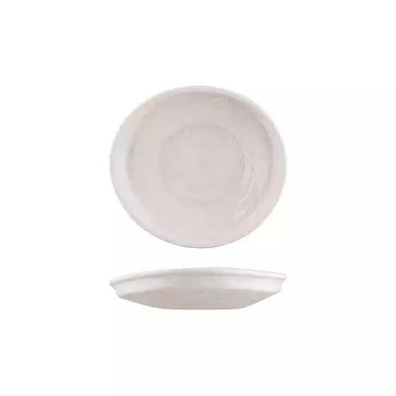 Moda Porcelain Snow Organic Bowl / Plate