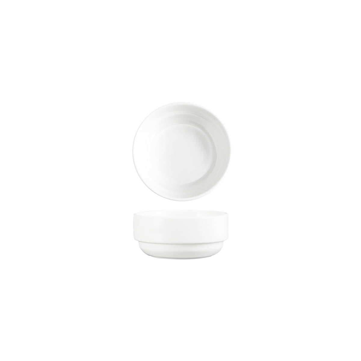 Core White Banquet Oatmeal Bowl Stack 110x50mm