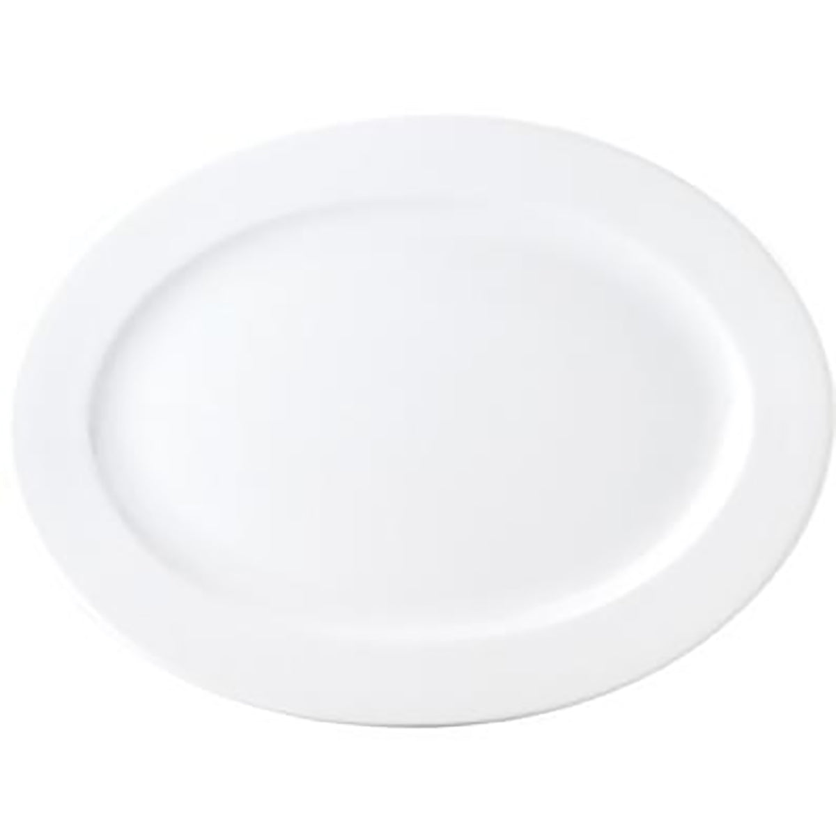 Chelsea Oval Platter Wide Rim 315x235mm