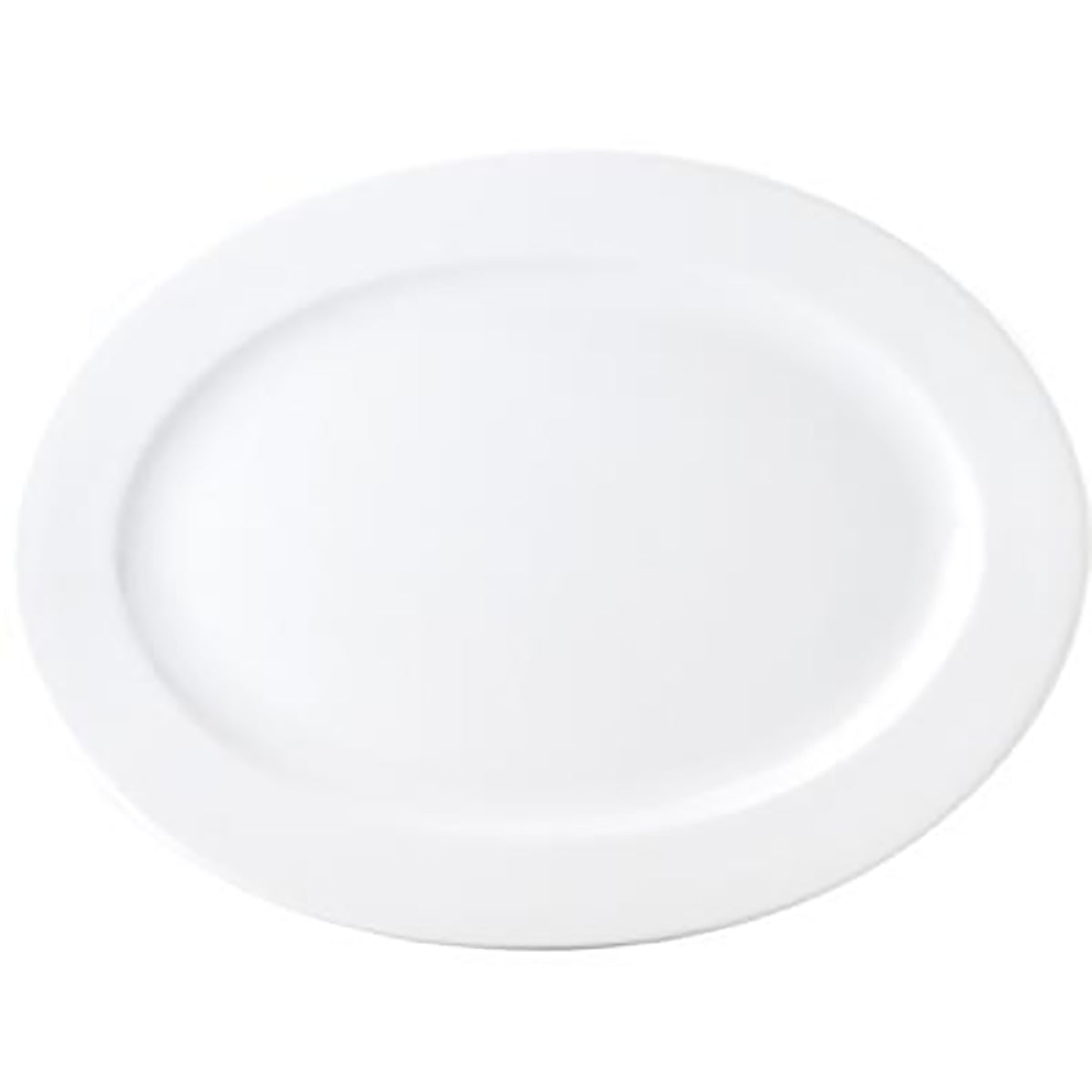 Chelsea Oval Platter Wide Rim 360x260mm