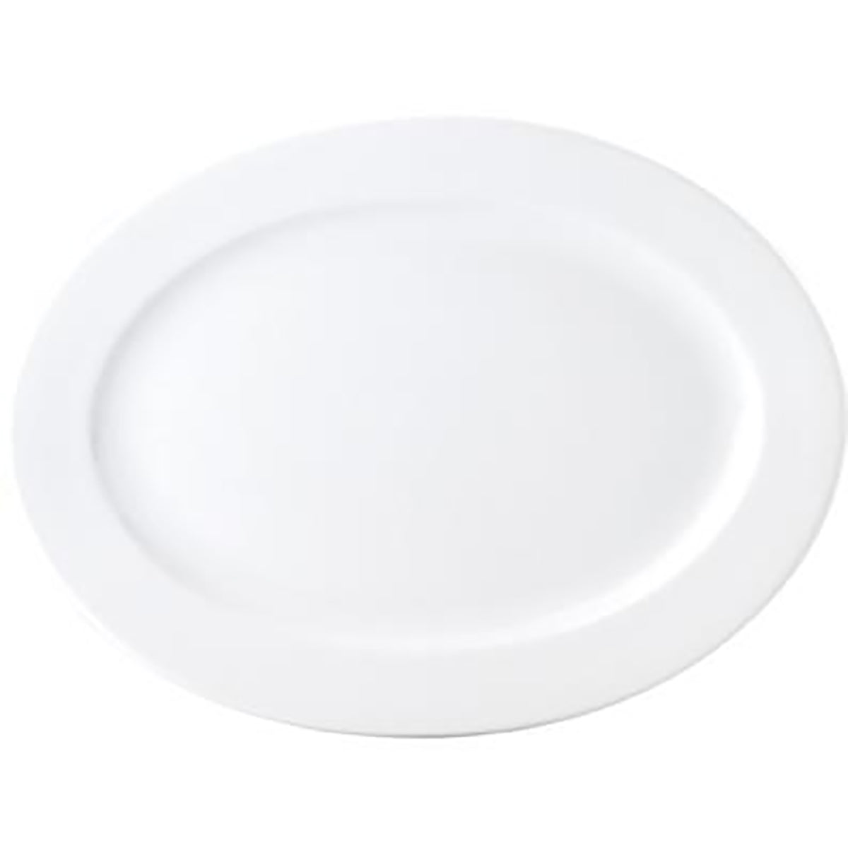 Chelsea Oval Platter Wide Rim 410x300mm