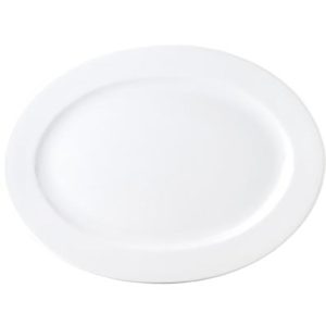 Chelsea Oval Platter Wide Rim 480x345mm