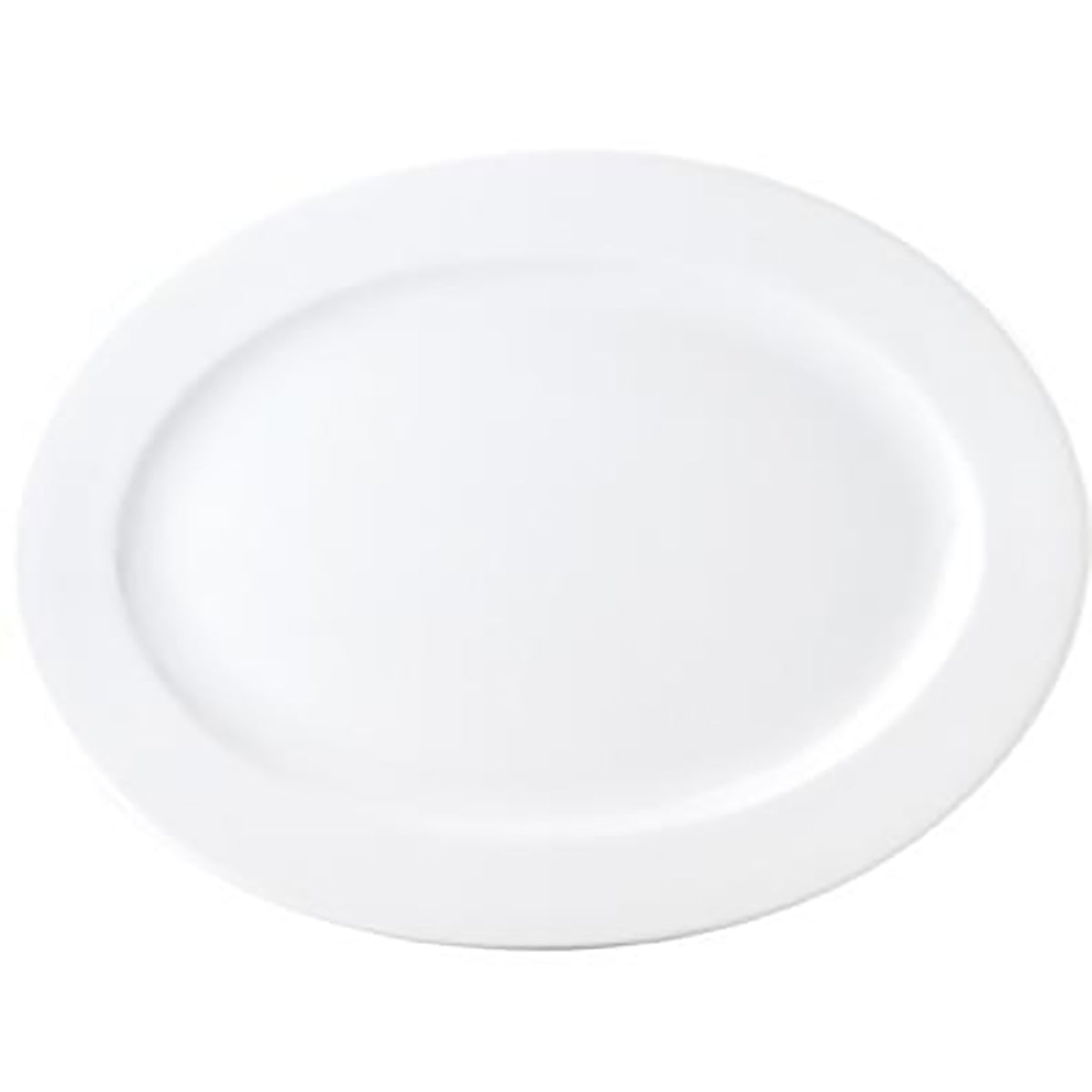 Chelsea Oval Platter Wide Rim 480x345mm