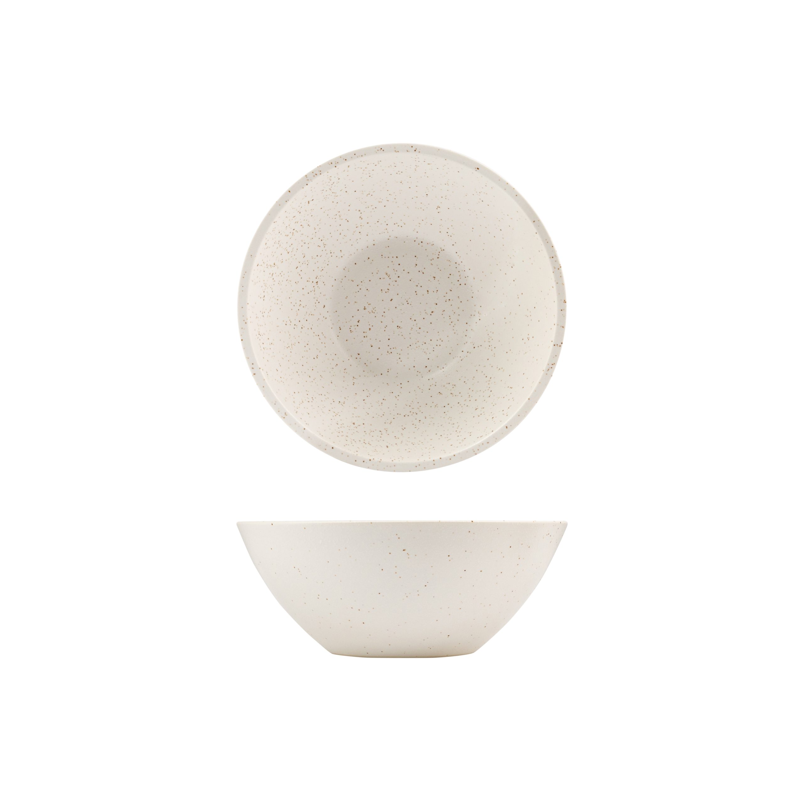Luzerne Dune Shell Round Bowl - Conical