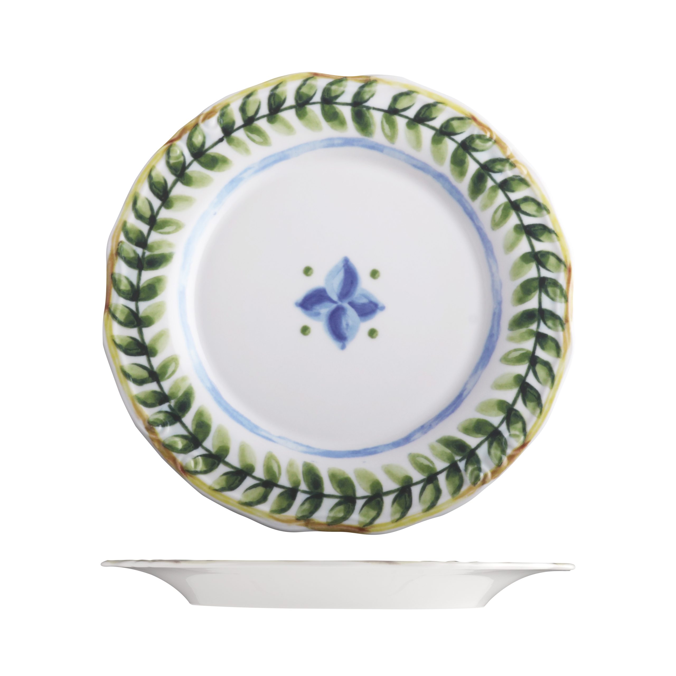 ID Fine Capri Scalloped Plate