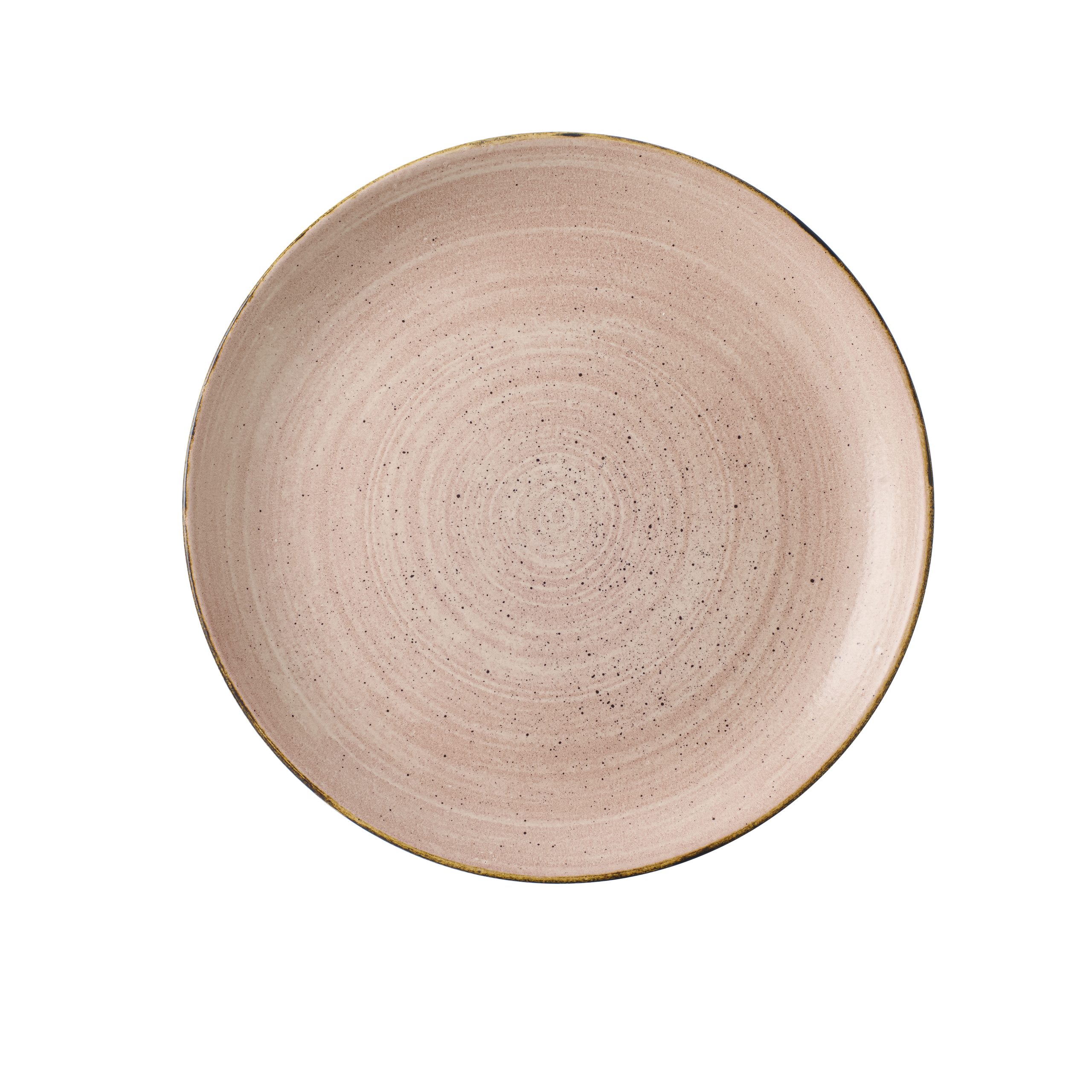 Stonecast by Churchill Stonecast Raw Terracotta Round Coupe Plate
