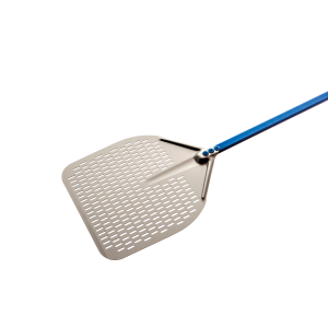 "Azzurra" Rectangular Perforated Peel - 33cm Head x 60cm Handle